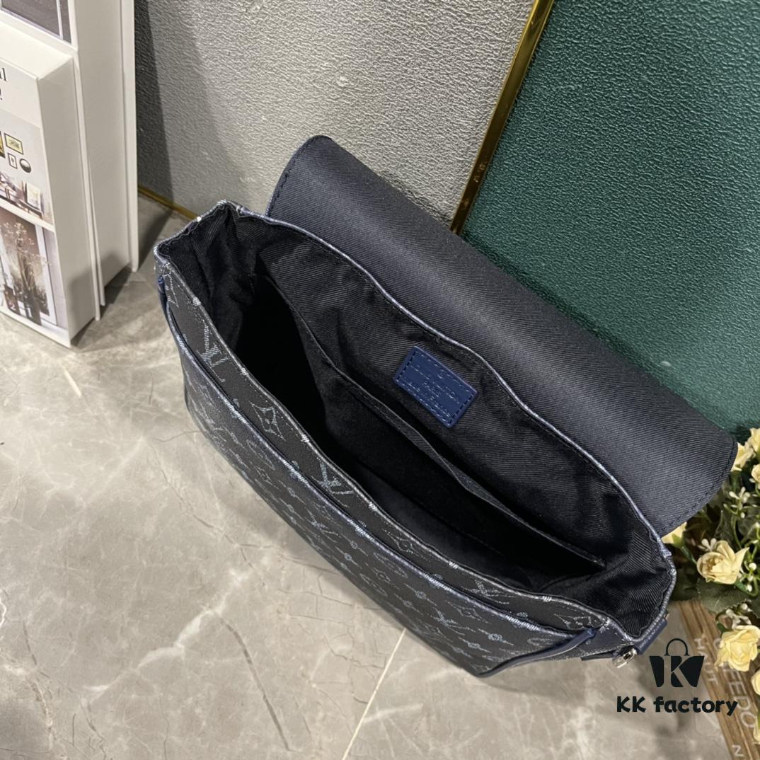 Upgraded Version 180 M11593 M46255 Gradient Green Gradient Blue Exclusive Men's Free Shipping Sling Bag Series DISTRICT Small Sling Bag