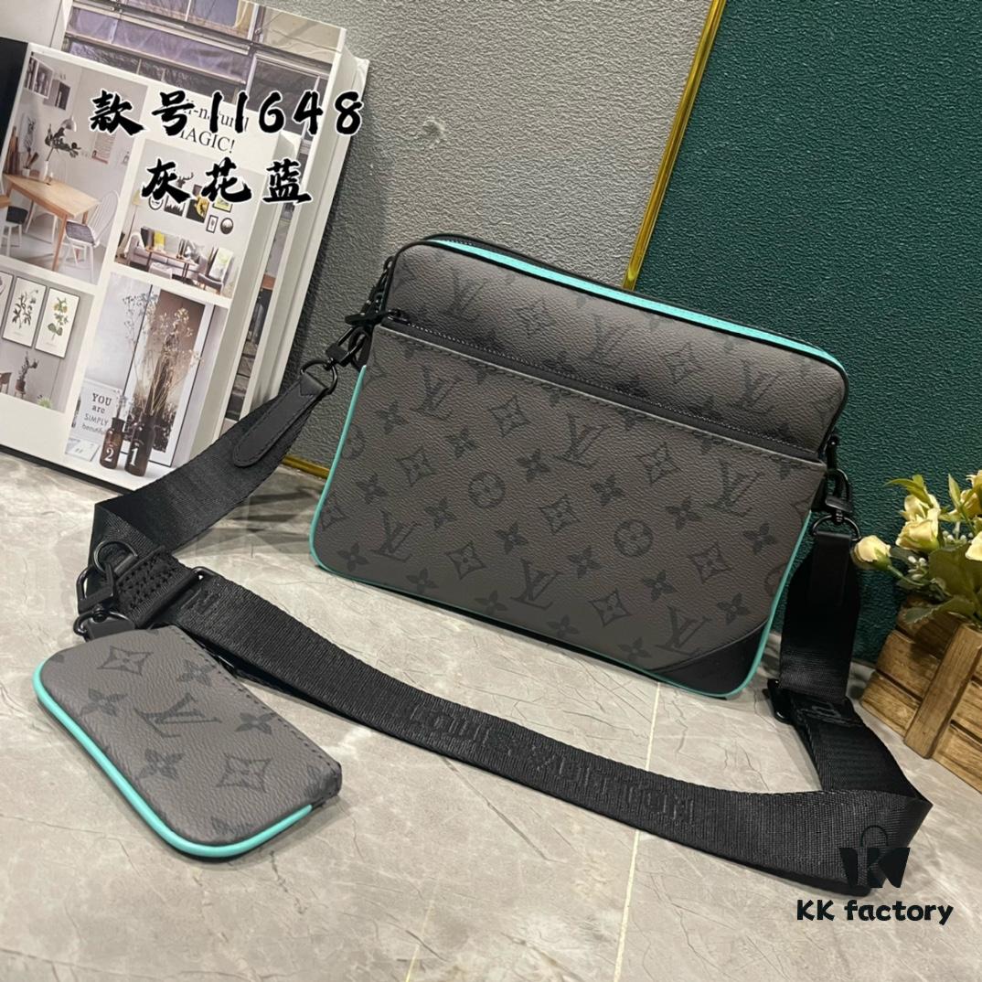 Upgraded Version M11648 M69443 M45320 New Version Men's Three-Piece Satchel Set Trio Collection