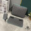 Upgraded Version M11648 M69443 M45320 New Version Men's Three-Piece Satchel Set Trio Collection