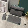 Upgraded Version M11648 M69443 M45320 New Version Men's Three-Piece Satchel Set Trio Collection