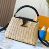 Upgraded M11619 Crocodile-Texture Capucines BB Bag