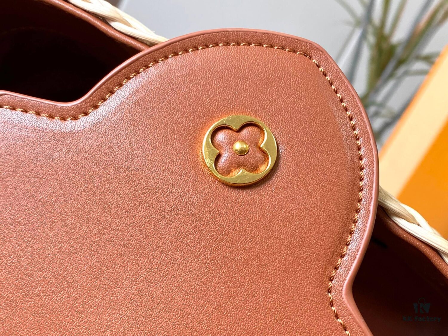 Upgraded M11617 Capucines BB Handbag featuring a woven rattan design inspired by the 1892 Louis Vuitton picnic trunk