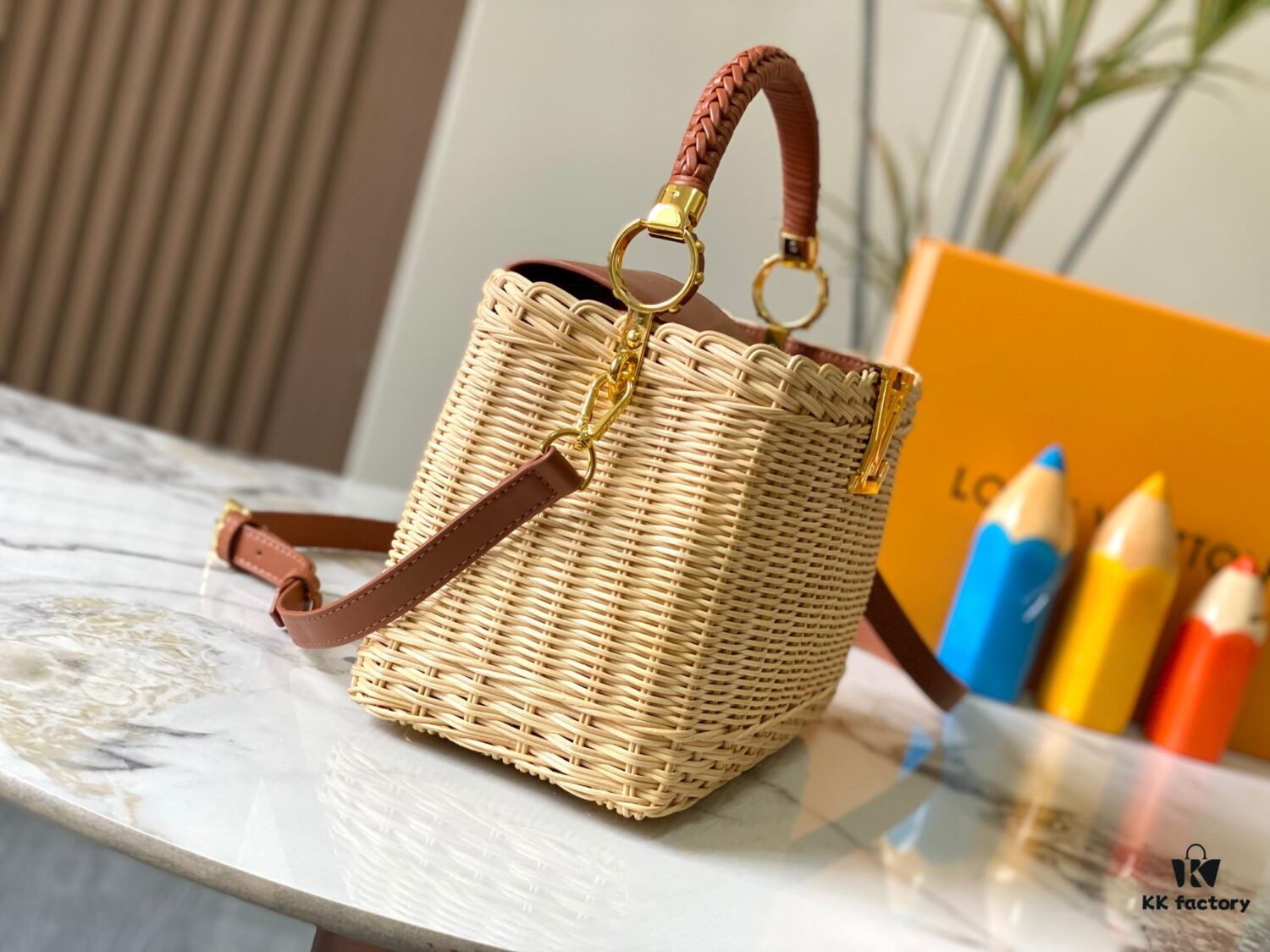 Upgraded M11616 Capucines BB Handbag