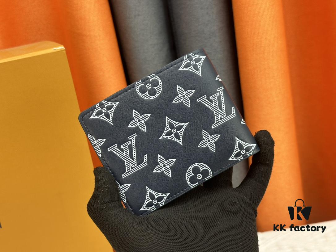 MULTIPLE Wallet M83380 Cobalt Blue Short Wallet