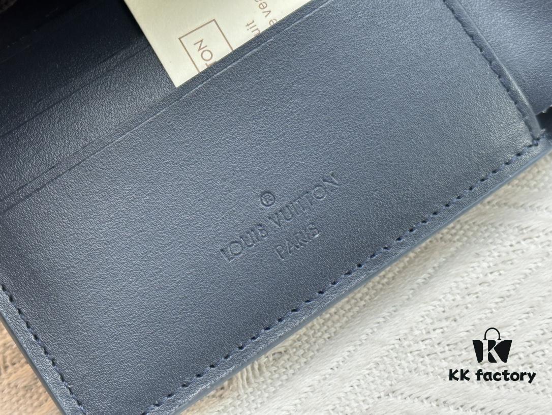 MULTIPLE Wallet M83380 Cobalt Blue Short Wallet