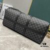 Upgraded Version 240 Latest Model M22532 M41416 M44810 Black Grid, Pressed Grid, Crosshatch Keepall Bandoulière 50 Travel Bag
