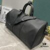 Upgraded Version 240 Latest Model M22532 M41416 M44810 Black Grid, Pressed Grid, Crosshatch Keepall Bandoulière 50 Travel Bag