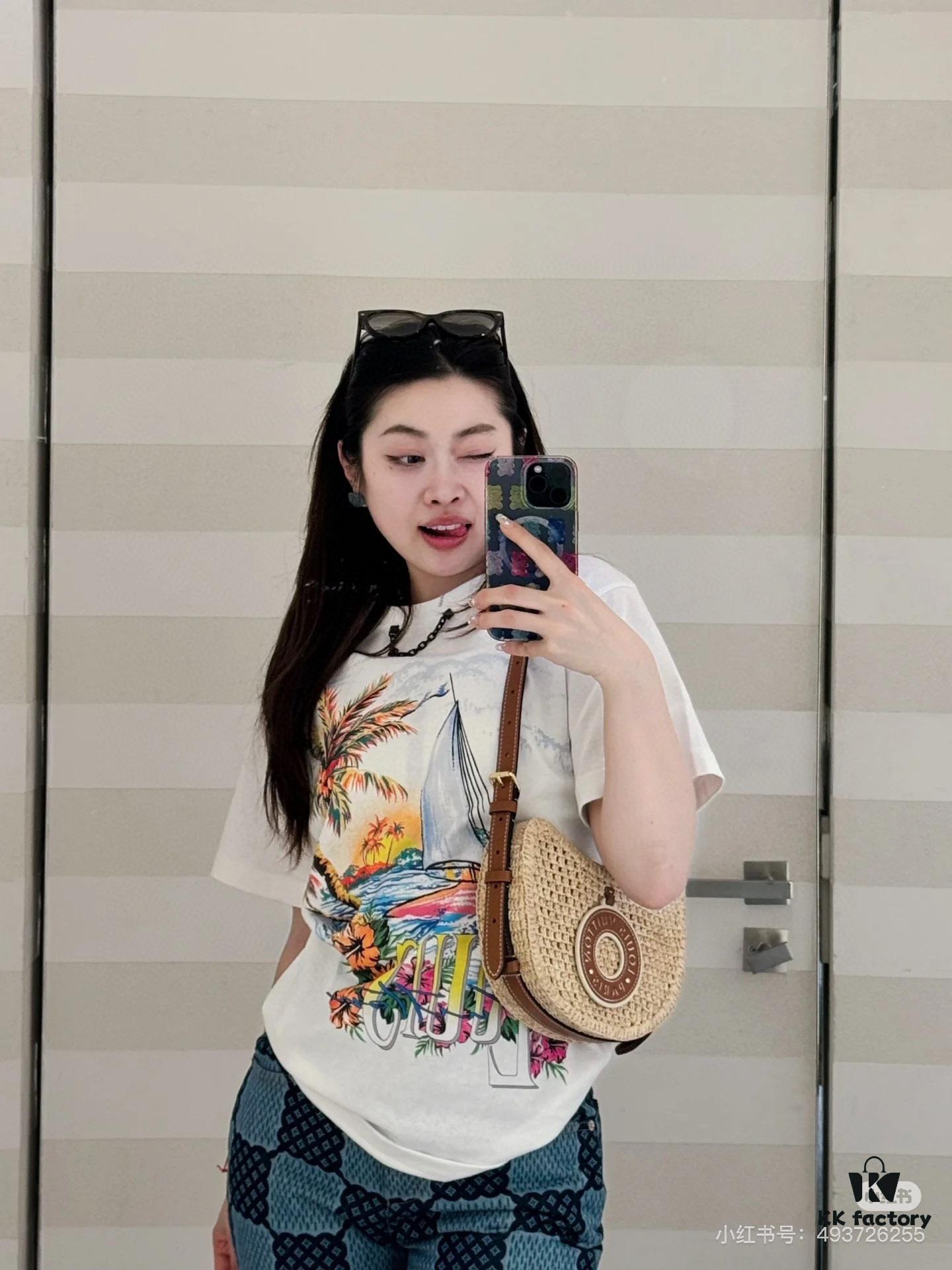 New Arrival Straw Woven Bag Croissant Handbag