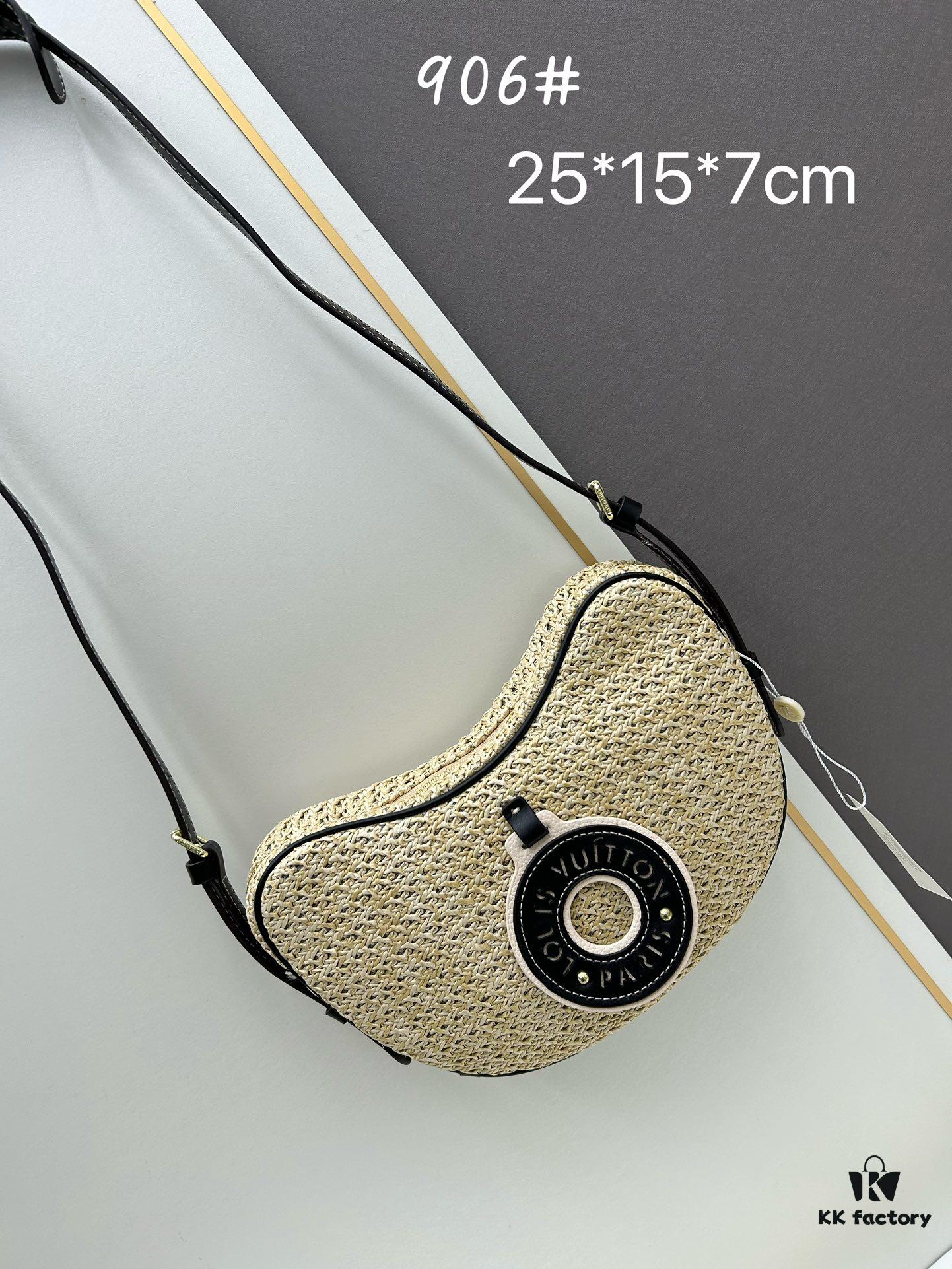 New Arrival Straw Woven Bag Croissant Handbag