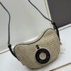 New Arrival Straw Woven Bag Croissant Handbag