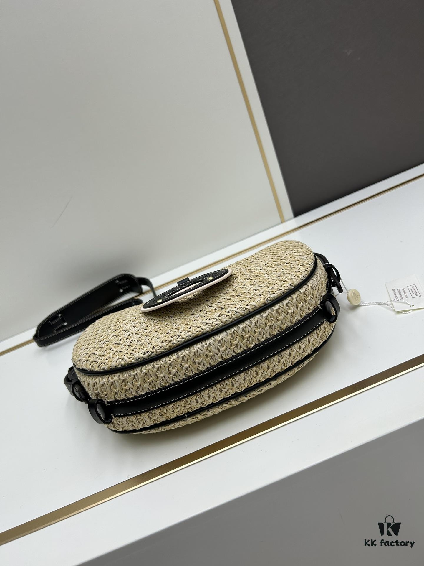 New Arrival Straw Woven Bag Croissant Handbag