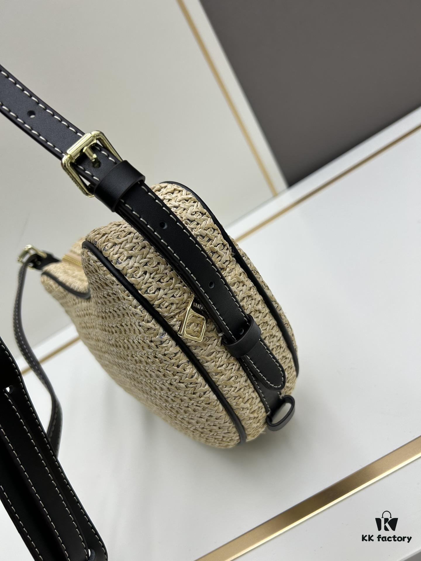 New Arrival Straw Woven Bag Croissant Handbag