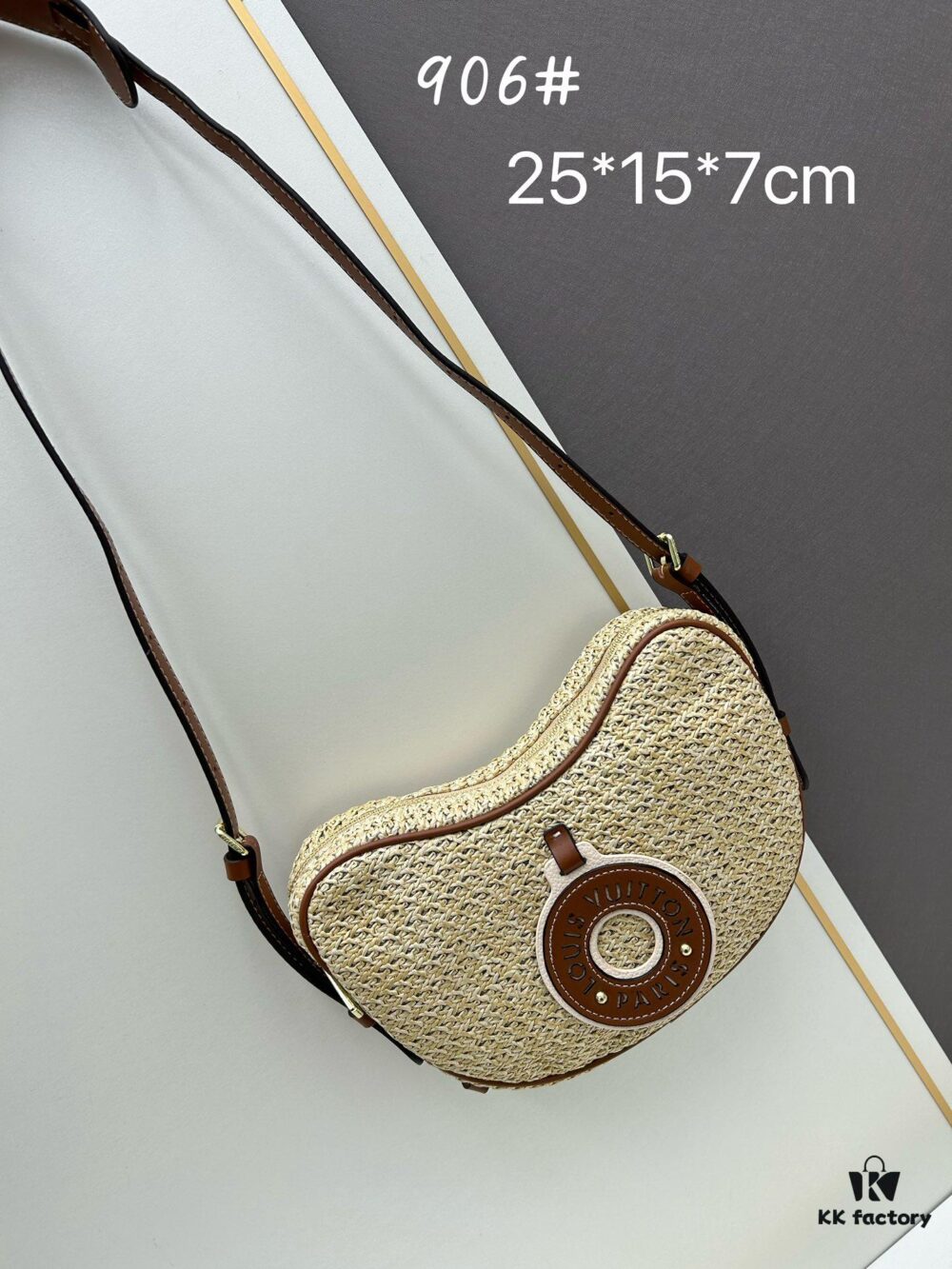 New Arrival Straw Woven Bag Croissant Handbag