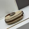 New Arrival Straw Woven Bag Croissant Handbag