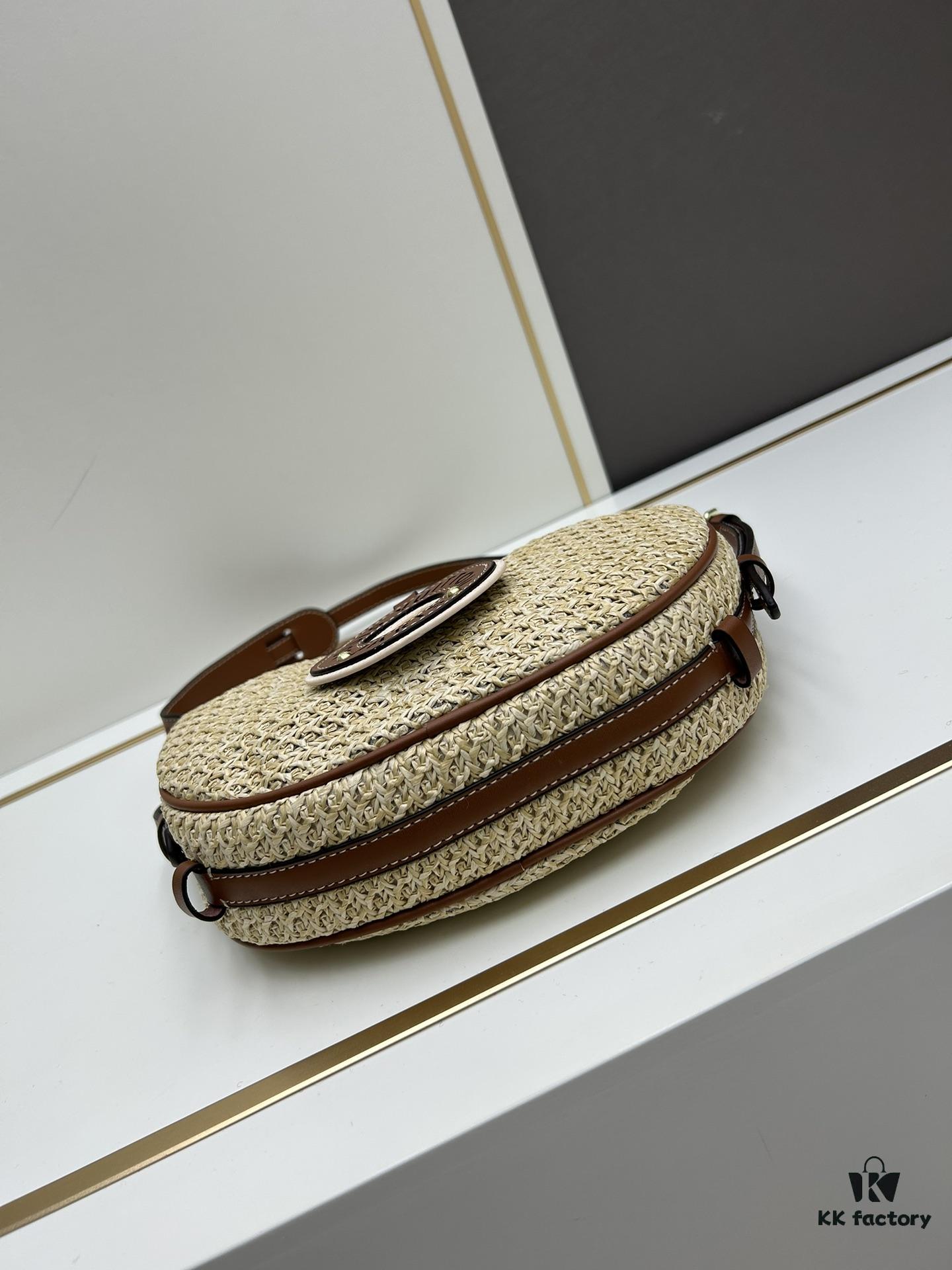 New Arrival Straw Woven Bag Croissant Handbag