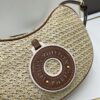 New Arrival Straw Woven Bag Croissant Handbag