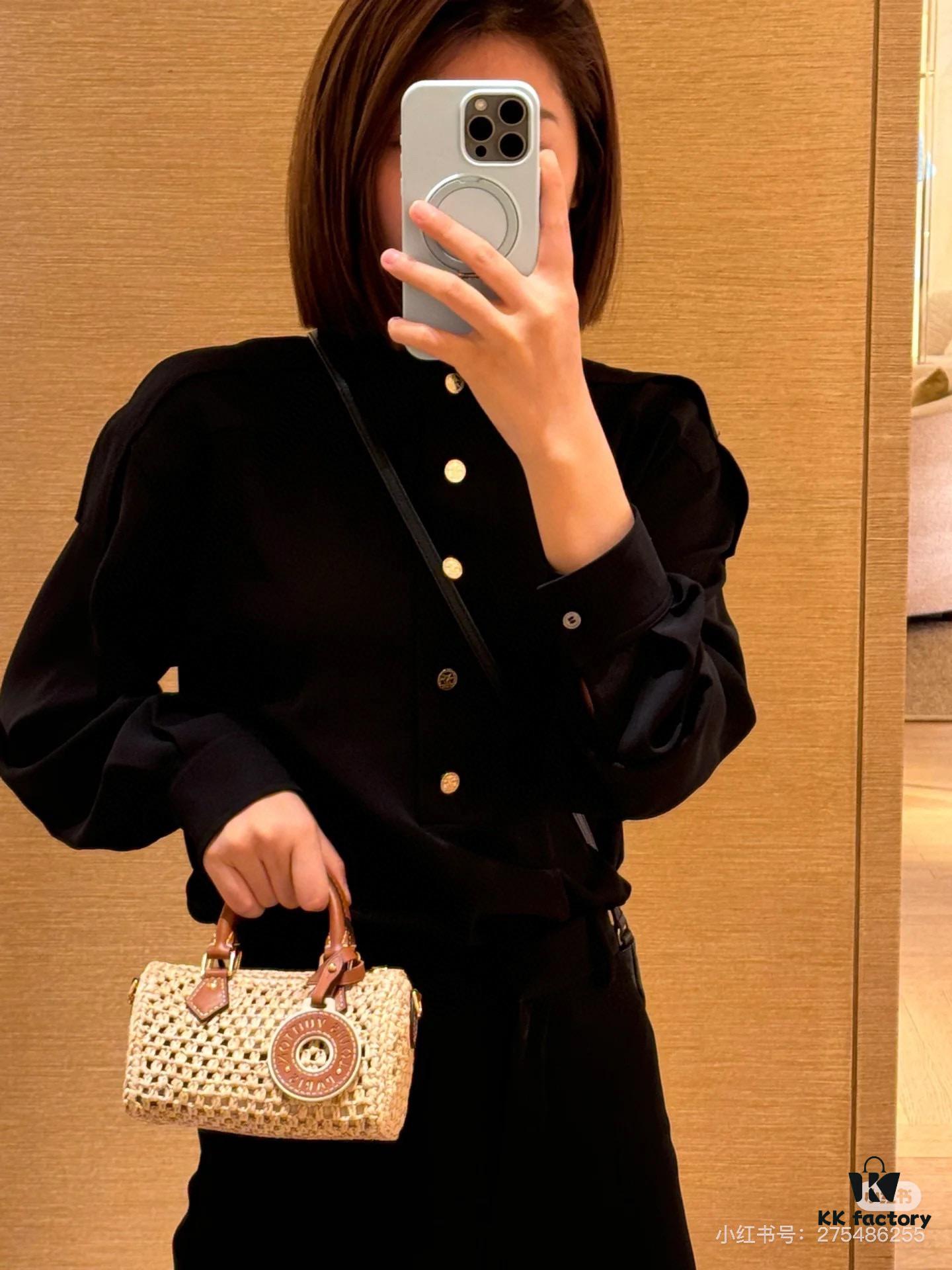 New Arrival Wholesale [NANO SPEEDY Bag] Raffia (Woven)