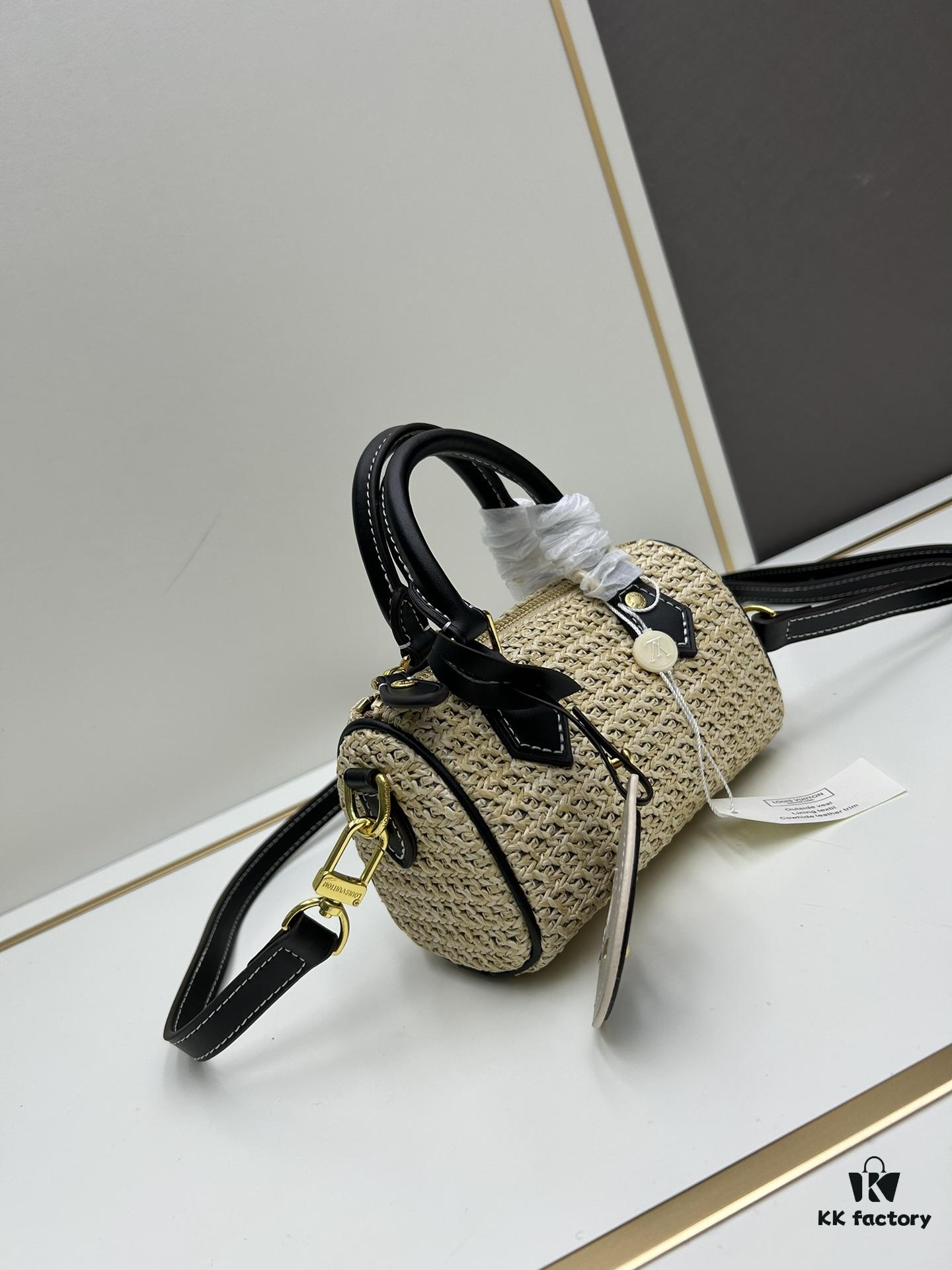 New Arrival [NANO SPEEDY Bag] Raffia (Woven)