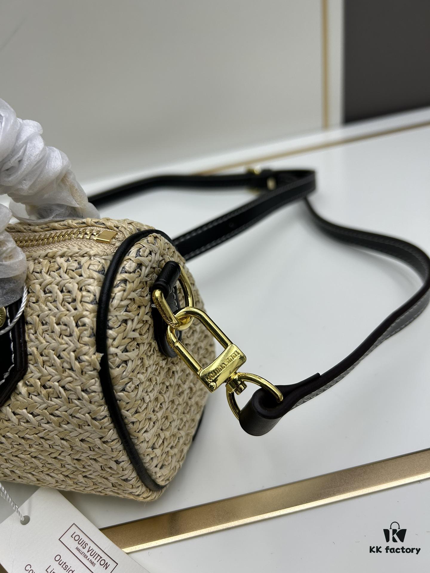 New Arrival [NANO SPEEDY Bag] Raffia (Woven)