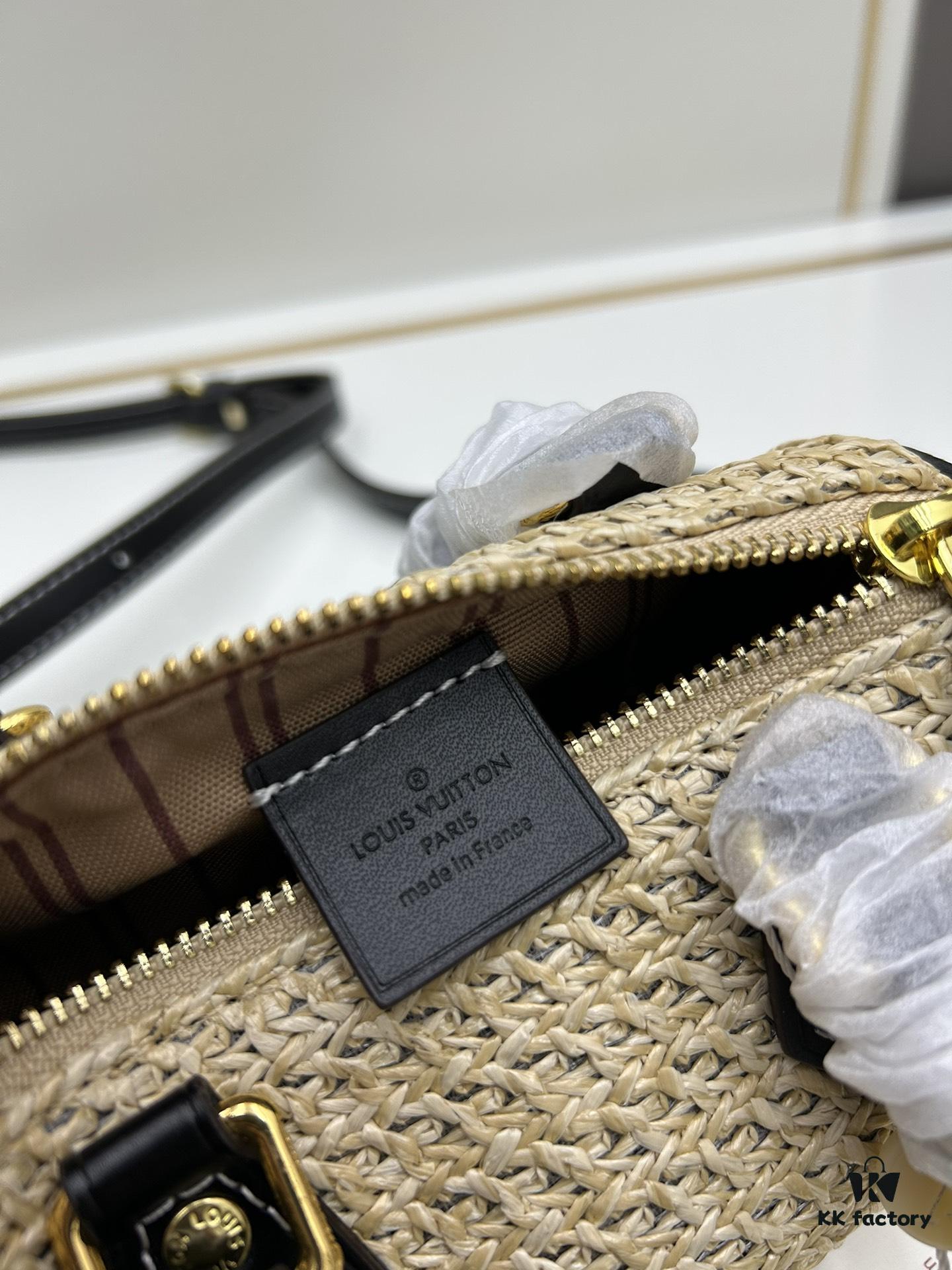 New Arrival [NANO SPEEDY Bag] Raffia (Woven)