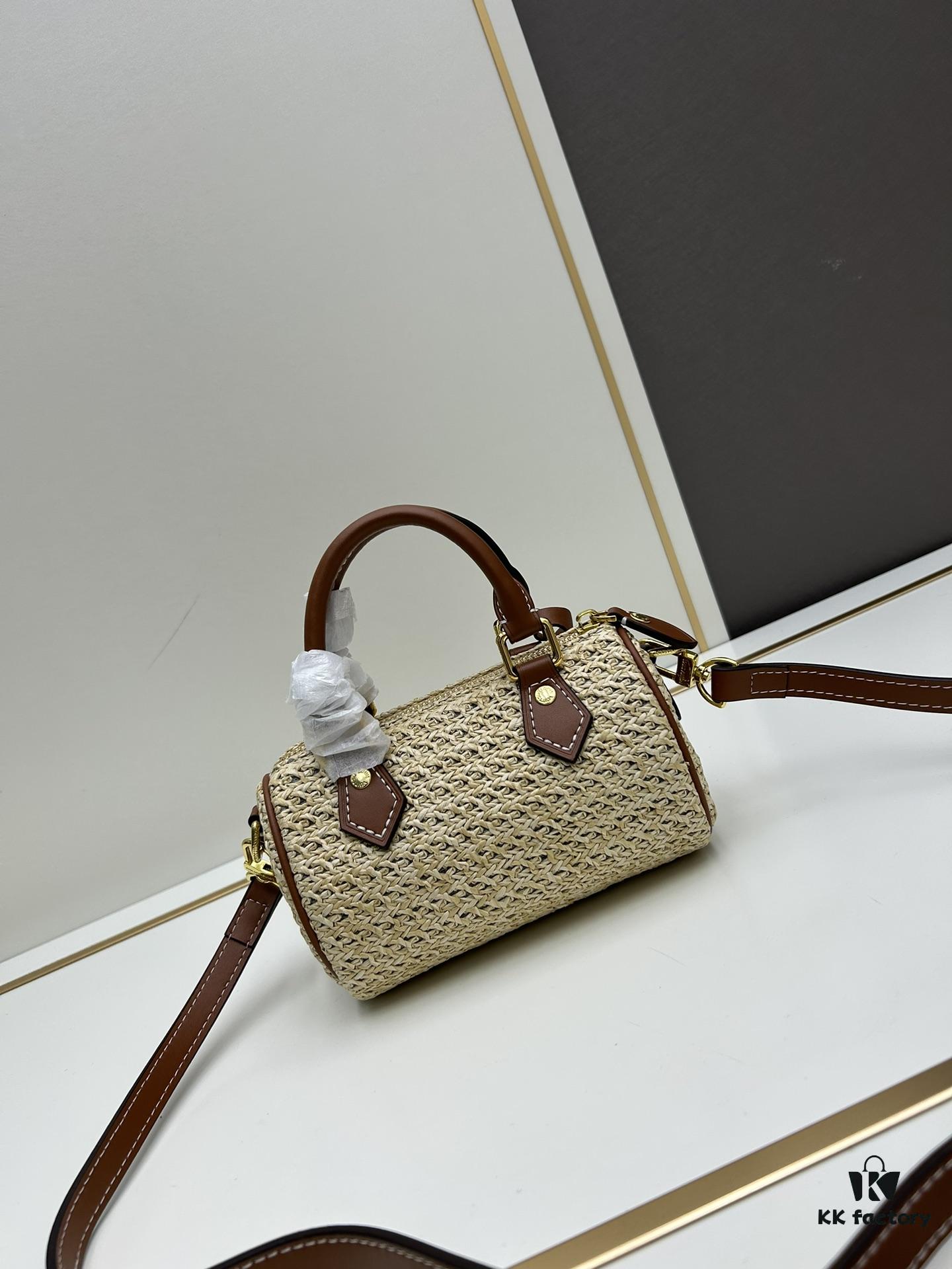 New Arrival Wholesale [NANO SPEEDY Bag] Raffia (Woven)