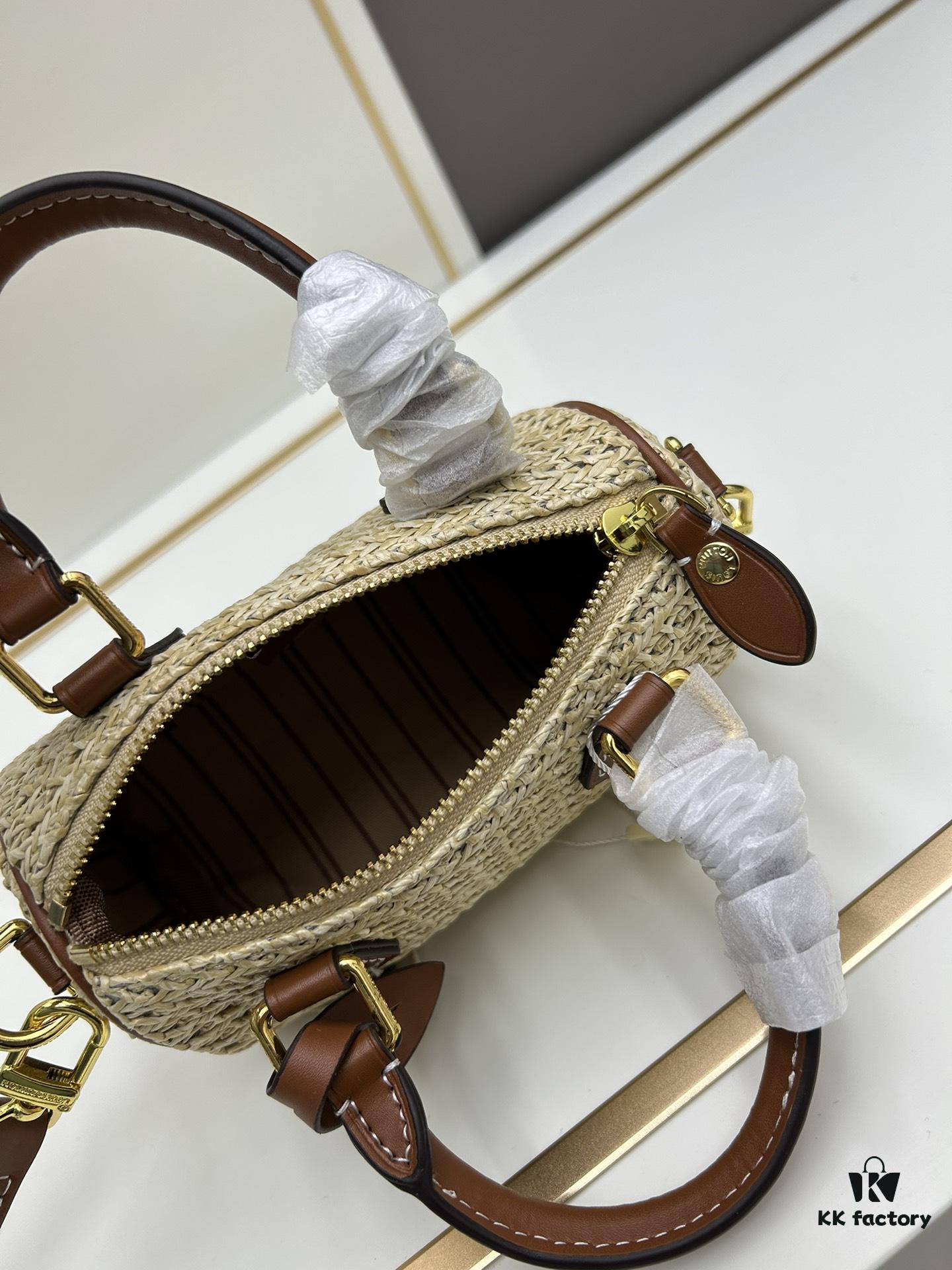 New Arrival Wholesale [NANO SPEEDY Bag] Raffia (Woven)