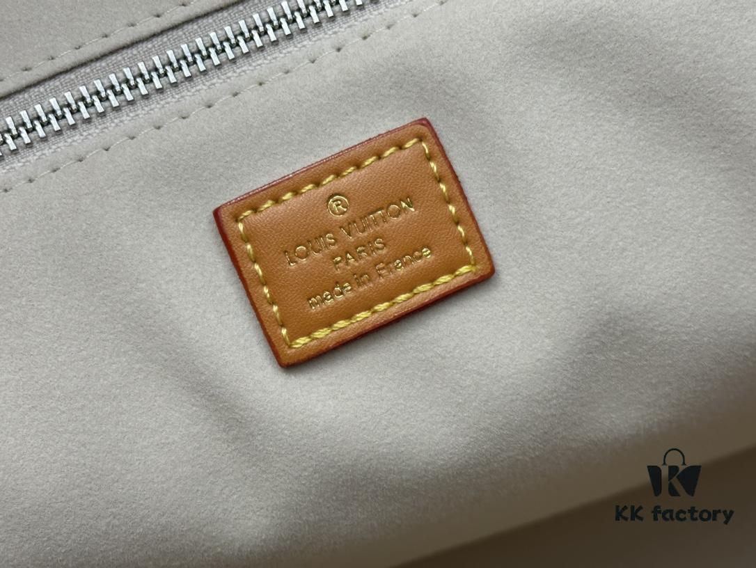 M24457 This Shopper Medium Bag Draws Inspiration from Louis Vuitton's Shopping Tote