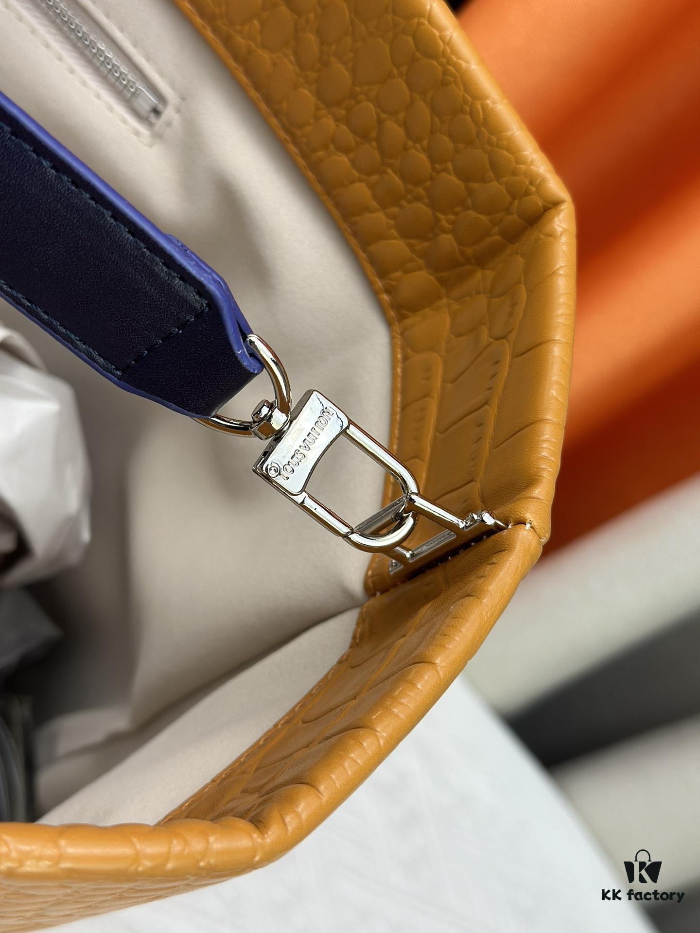 M24457 This Shopper Medium Bag Draws Inspiration from Louis Vuitton's Shopping Tote