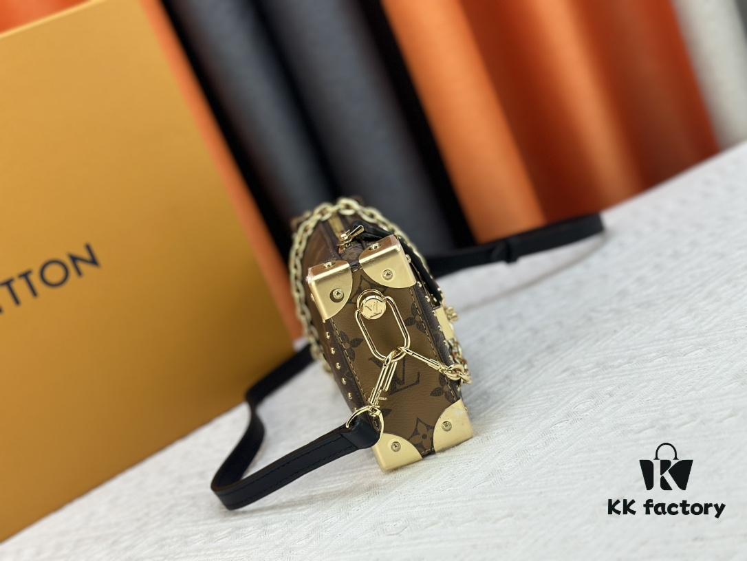 Exclusive Real Shot M20250 Monogram Slim Trunk Bag