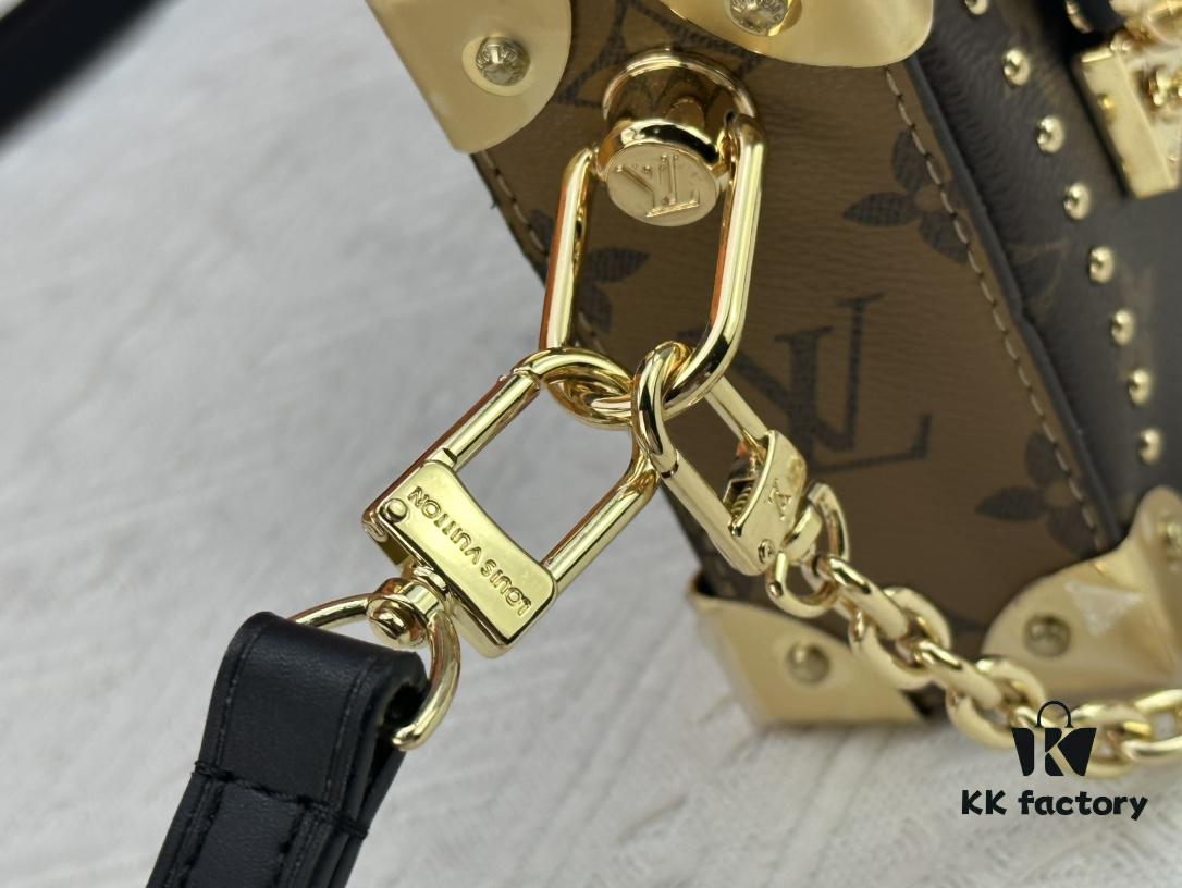 Exclusive Real Shot M20250 Monogram Slim Trunk Bag