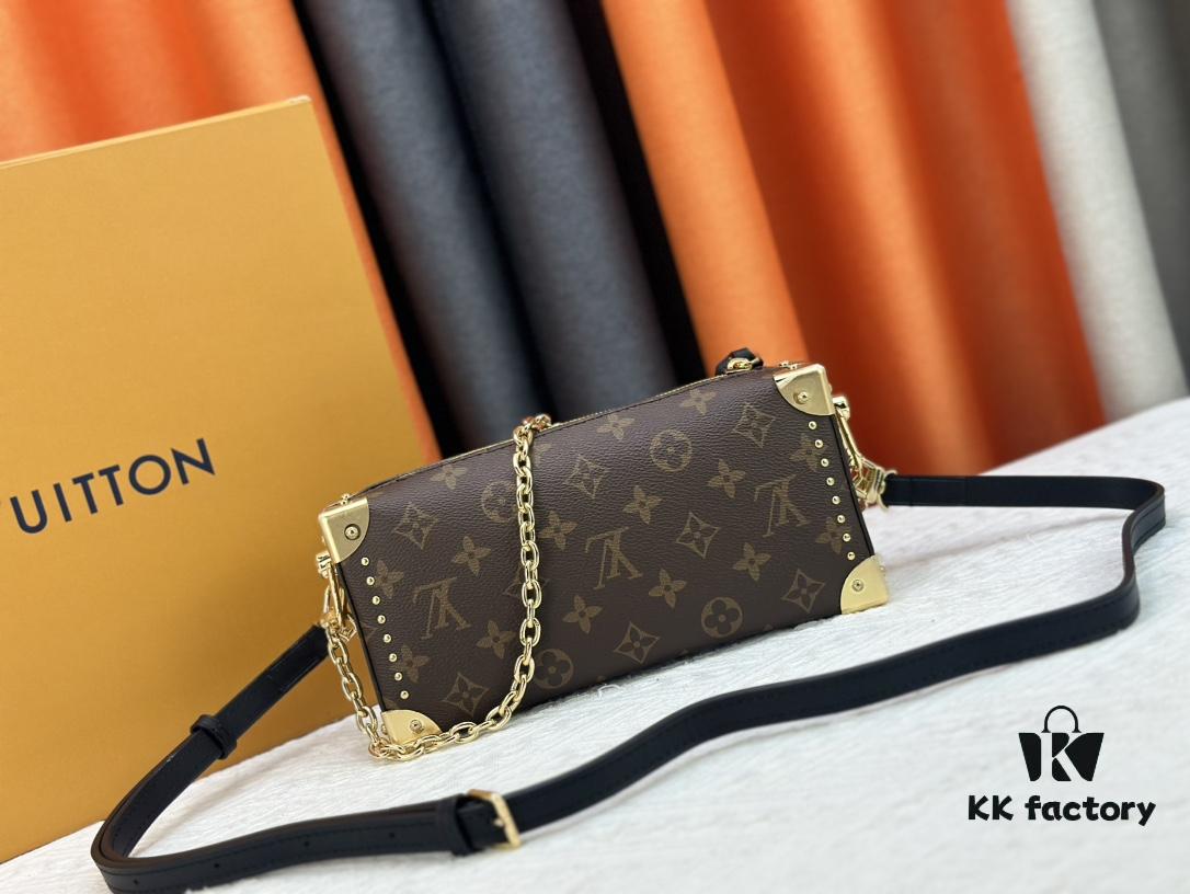 Exclusive Real Shot M20250 Monogram Slim Trunk Bag