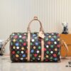 LV x YK Keepall 45 Travel Bag from Louis Vuitton x Yayoi Kusama Collection