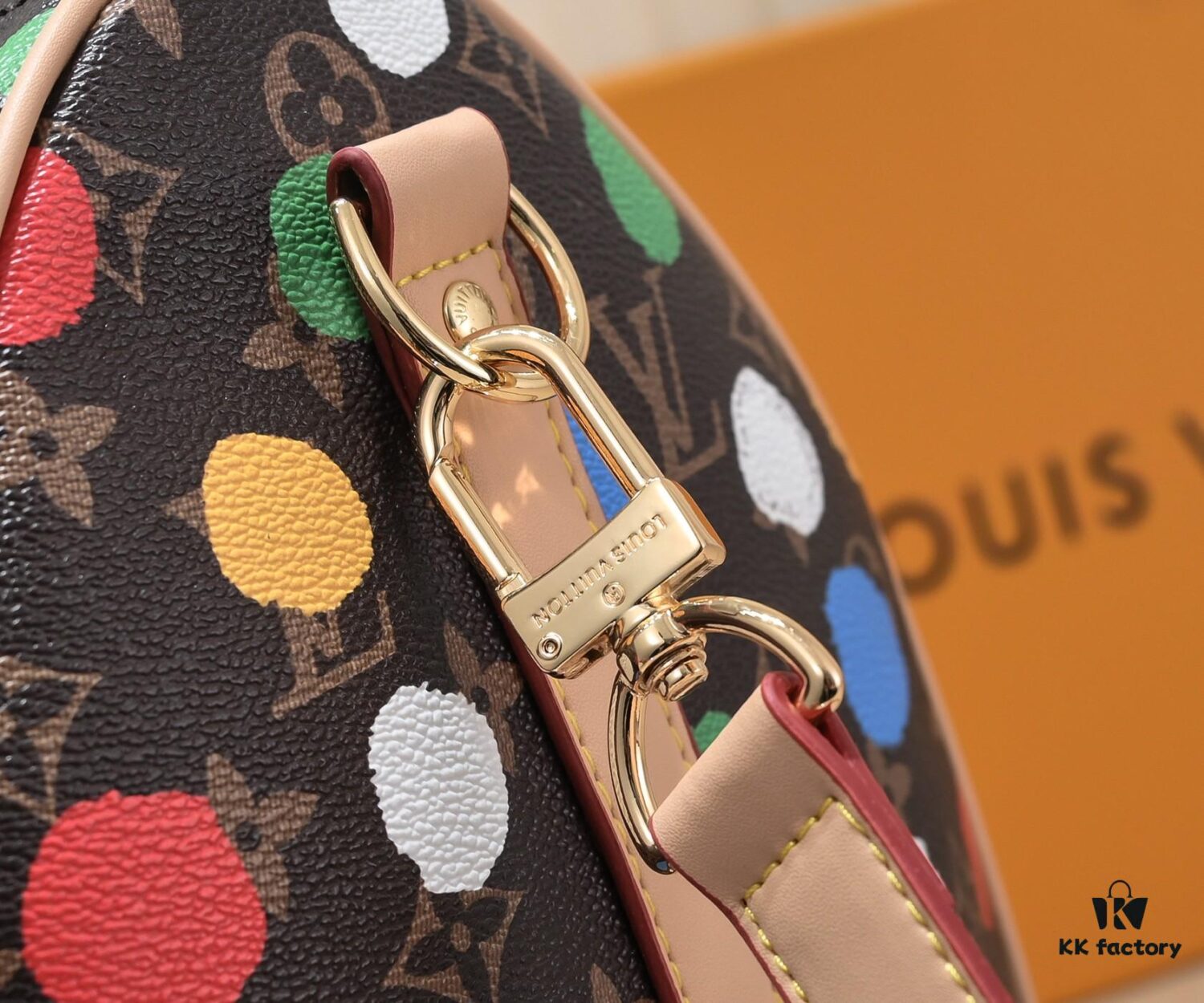 LV x YK Keepall 45 Travel Bag from Louis Vuitton x Yayoi Kusama Collection