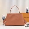 Upgraded M24607 Brown Capucines Souple Large Handbag
