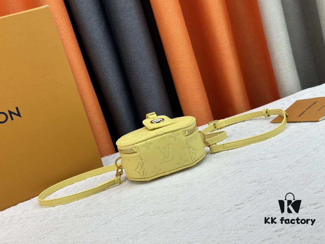 Original 10 M11294 Yellow M47117 M44699 Monogram Flower Women's Round Handbag Series Around Me Bag