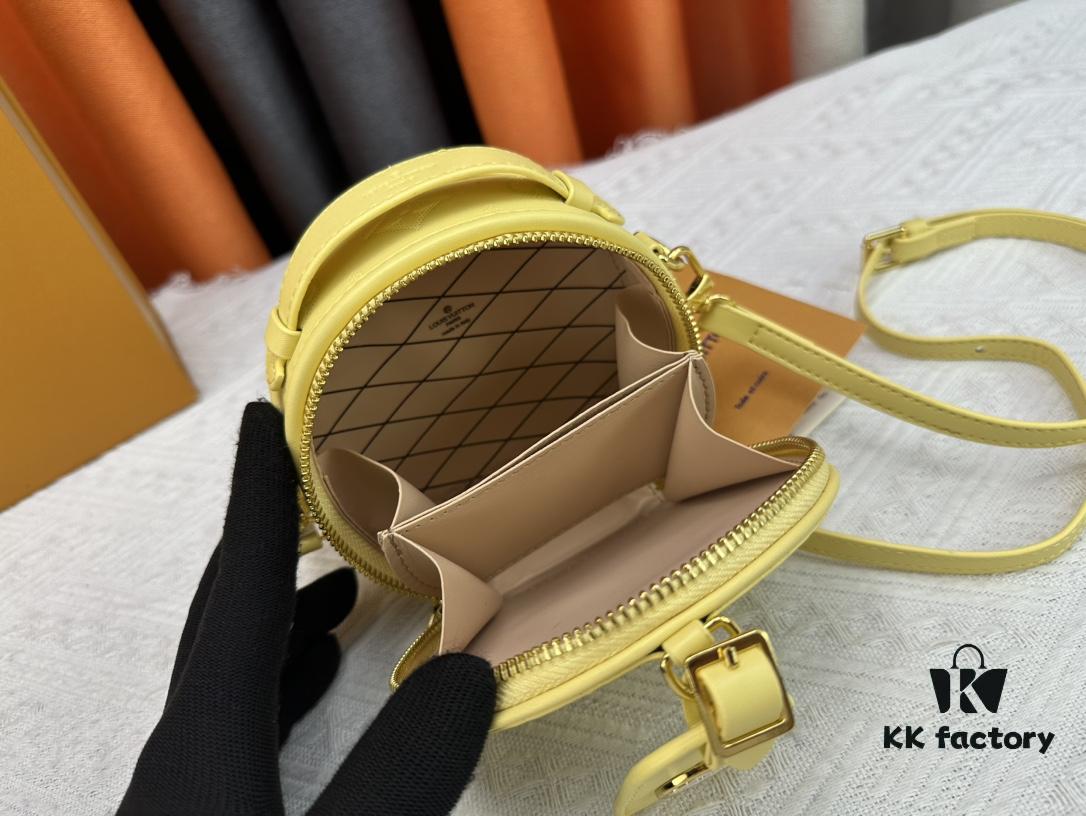 Original 10 M11294 Yellow M47117 M44699 Monogram Flower Women's Round Handbag Series Around Me Bag