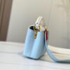 Upgraded Version M56848 Light Blue with Beige and Silver-Tone Hardware