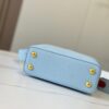 Upgraded Version M56848 Light Blue with Beige and Silver-Tone Hardware
