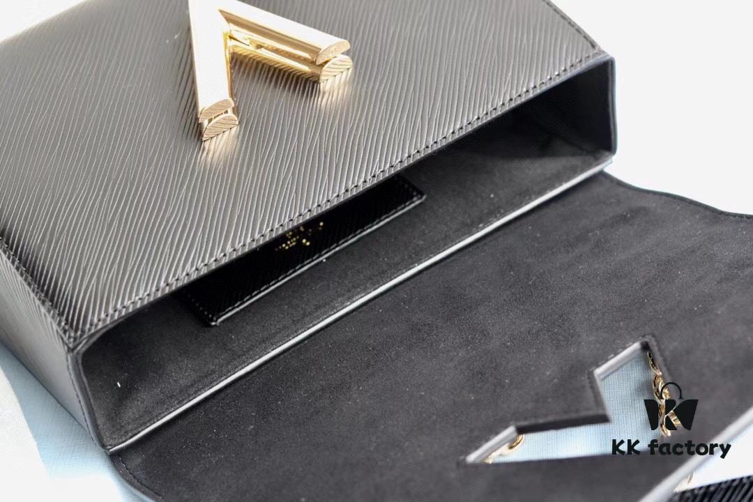 50306 Top Quality Original Medium Size [Rose] Compare Before Buying, Please Recognize Internal Code: 0088 [Sun][Sun] LV's Latest and Hottest Twist Denim Release 💃