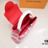Exclusive On-site Photo - Red M21704 LV x YK Capucines BB Handbag