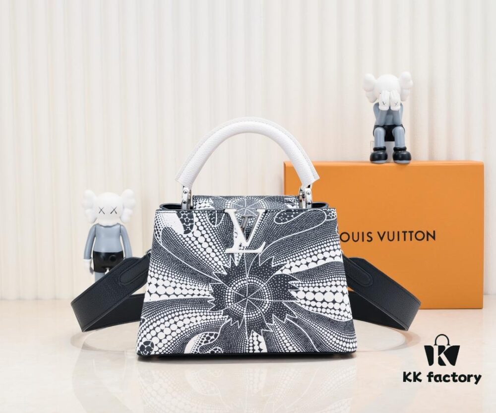 Exclusive On-Site Photo - Factory Release M21704 LV x YK Capucines BB Handbag