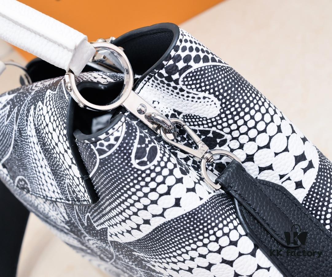 Exclusive On-Site Photo - Factory Release M21704 LV x YK Capucines BB Handbag