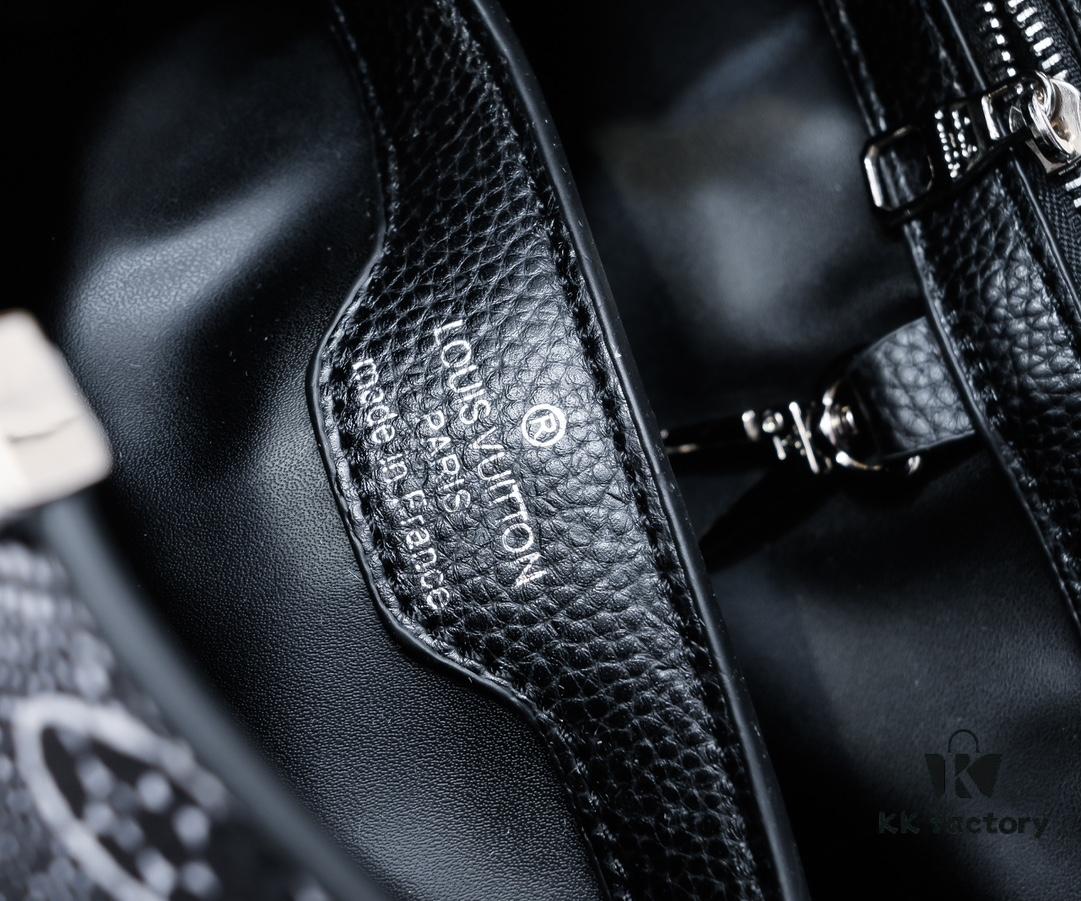 Exclusive On-Site Photo - Factory Release M21704 LV x YK Capucines BB Handbag