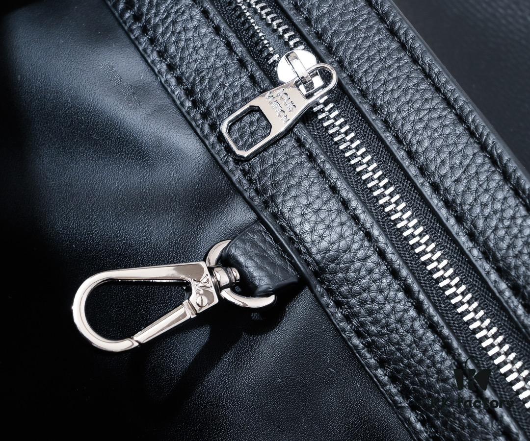 Upgraded Version Black M21705 Louis Vuitton x Yayoi Kusama Collaboration Capucines MM Handbag