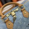 LV SPEEDY 25 Handbag in Light Blue Denim M11213 M40391 M40392