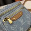 Exclusive Real Photo M83353 Denim LV Gradient Mini Bumbag