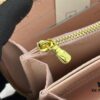 Wallet M80361 Pink M60017 New Women's Zipper Pouch