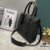 Upgraded Version 59960 Embossed 46098 Black Flower Full Edition New Sac Plat Cross Handbag