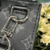 Upgraded Version 59960 Embossed 46098 Black Flower Full Edition New Sac Plat Cross Handbag