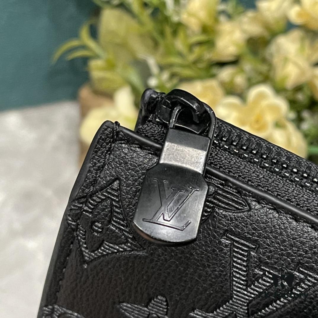 Upgraded Version 59960 Embossed 46098 Black Flower Full Edition New Sac Plat Cross Handbag